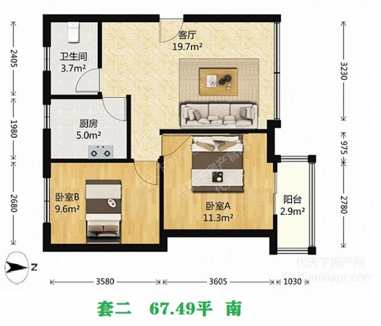 交大绿岭一期户型图片