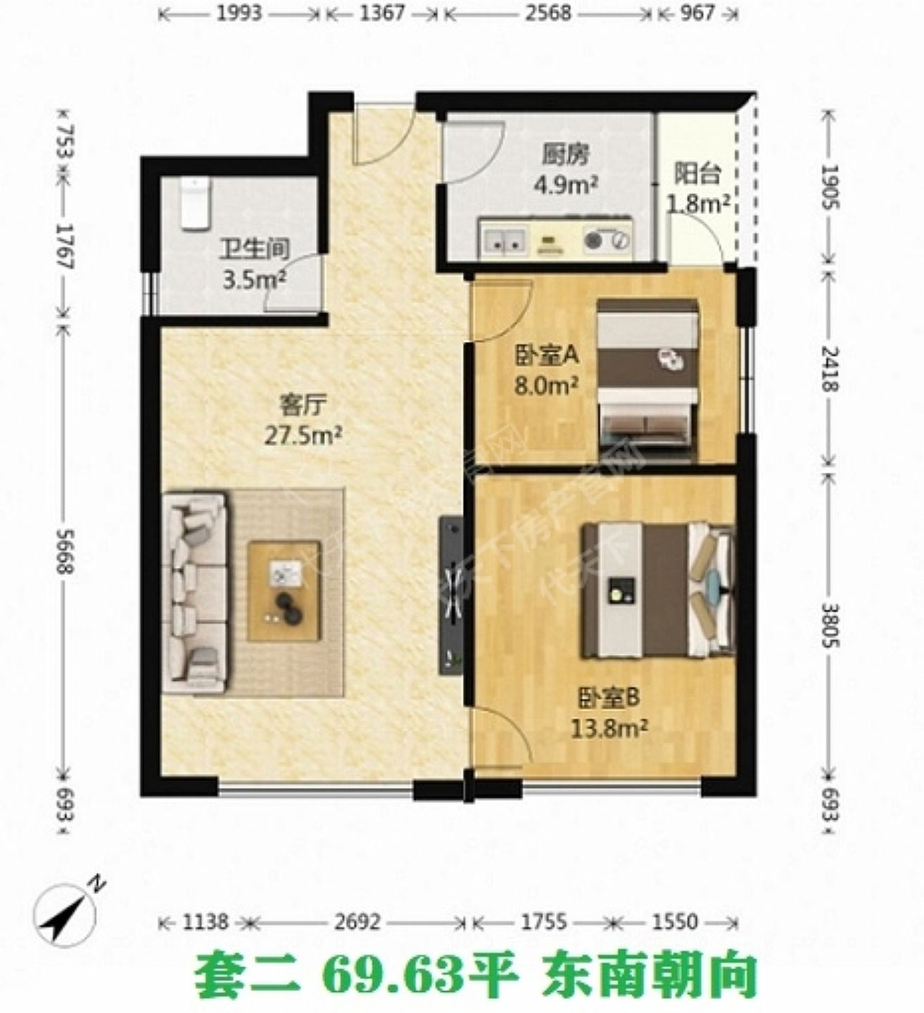 <a href=http://www.daitianxiapr.com/e/search/result/?searchid=352 target=_blank class=infotextkey>交大绿岭</a>一期户型图片 户型图