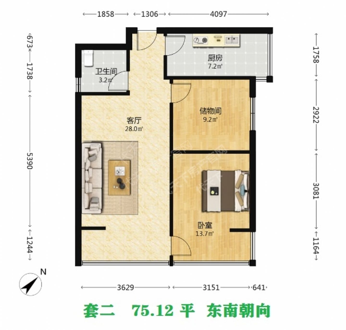<a href=http://www.daitianxiapr.com/e/search/result/?searchid=352 target=_blank class=infotextkey>交大绿岭</a>一期户型图片 户型图