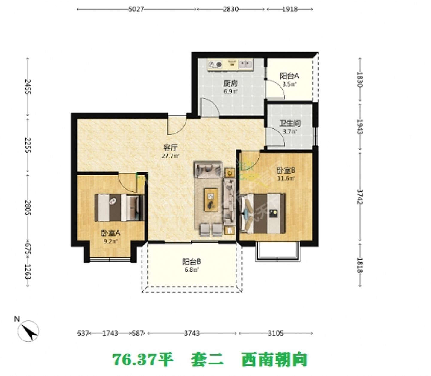静居寺路135号户型图