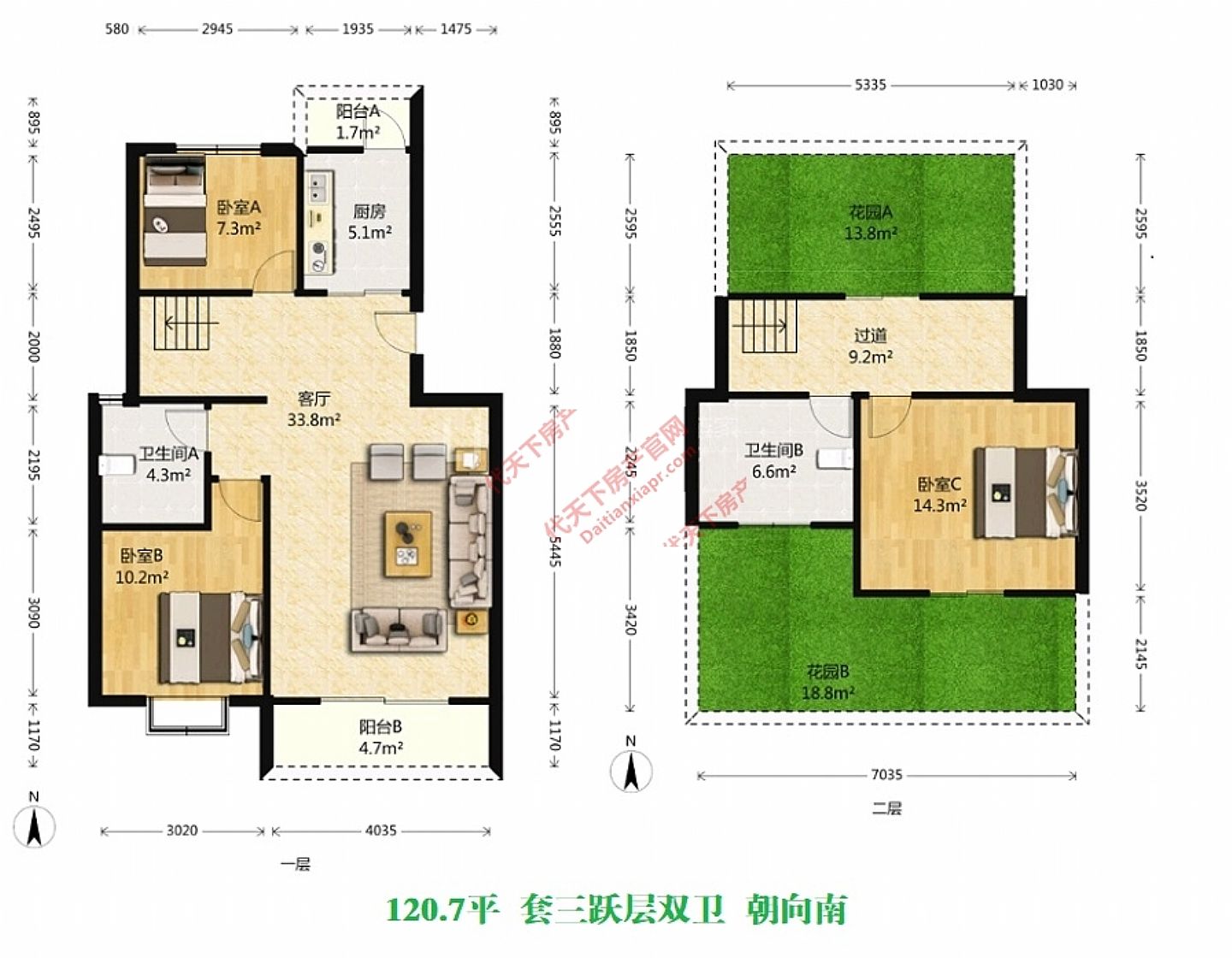 静居寺路135号户型户型图