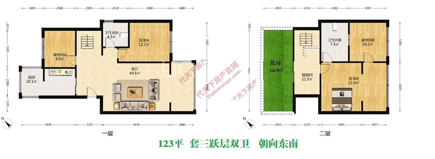 静居寺路135号户型户型图