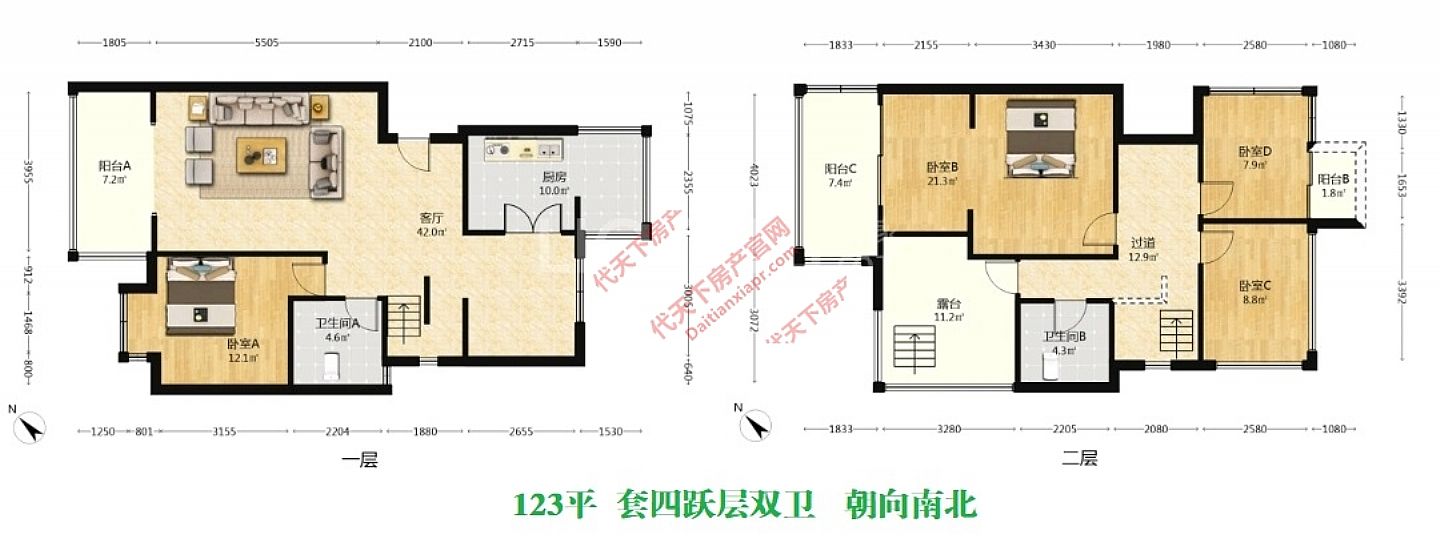 静居寺路135号户型户型图
